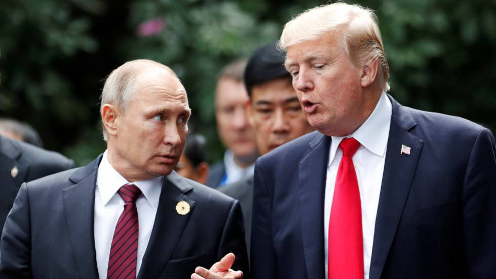 Trump Putin Rusa